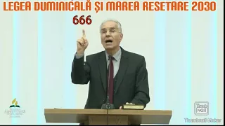 LEGEA DUMINICALĂ şi MAREA RESETARE 2030 - Lucian Cristescu PREDICĂ