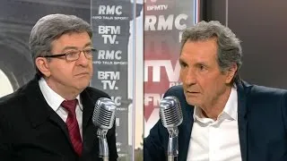 Échange tendu entre Mélenchon et Bourdin sur le Venezuela