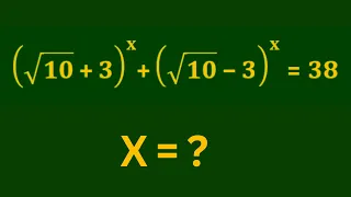 A nice Math Olympiad Exponet Simplification | Find x in this Problem ? | #maths #mathstricks