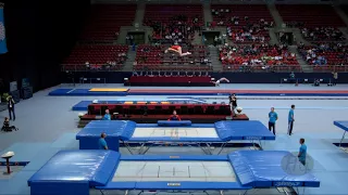 ZHU Shouli (CHN) - 2017 Trampoline Worlds, Sofia (BUL) - Qualification Trampoline Routine 1