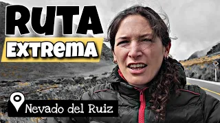 🤔 DESAFÍO para Megancete ¿Aguantará la RUTA MÁS ALTA Y FRÍA de Colombia [Ruta de los Nevados]