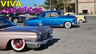 Viva Las Vegas Rockabilly weekend {Classic Car show rollout pre-party} Old School Hot Rods