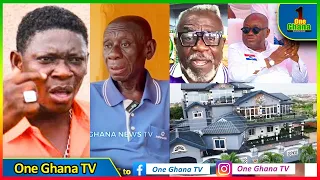 Agya Koo finally replies alledged father & responds to Oboy Siki claims that NPP funded his Mansion