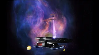 Star Trek Bridge Commander: Nebula class vs Dominion Battlecruiser