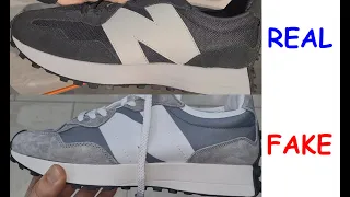 New Balance 327 real vs fake. How to spot original New Balance 327 sneakers