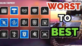 RANKING EVERY EQUIPMENT For World of Tanks Console Wot console Modern Armor