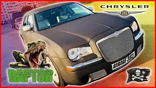 Легендарный CHRYSLER 300C в защитном покрытии RAPTOR черного цвета