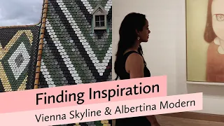 Vienna Skyline & Albertina Modern ｜Cityscape, Art, Finding Inspiration