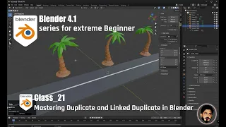 Class: 21 | Mastering Duplicate and Linked Duplicate in Blender: Understanding the Key Differences