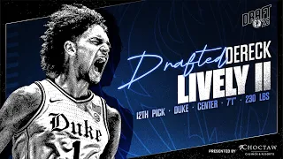 Live on Draft Night: DERECK LIVELY II calls in! | 2023 NBA Draft