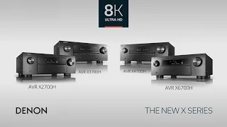 Denon's new AVR 2020 Series with 8K Support - AVR-X6700H, AVR-X4700H, AVR-X3700H, and AVR-X2700H