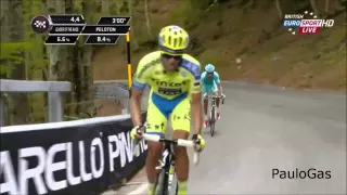 Giro d'Italia 2015  - Contador's 1st brutal attack