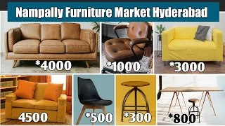 Nampally Furniture Market in Hyderabad | Nampally Furniture Shop | Chalo Dilli Vlogs | Mohsin |Hindi