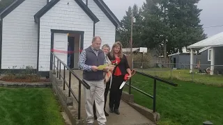 Rainier Historical Church Ribbon Cutting March 15 2022