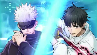 GOJO AND YUTA VS SUKUNA IN JUJUTSU KAISEN CURSED CLASH