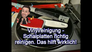 Vinylreinigung - Schallplatten richtig reinigen. Das hilft wirklich!!