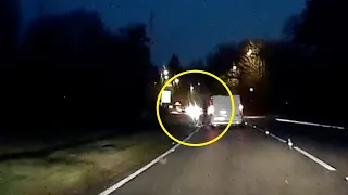 Dashcam Captures Van Hitting Electric Scooter