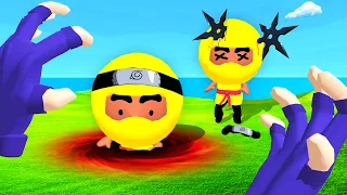 Torturing my Enemies with NARUTO Powers... (Ninja Hands 3D)