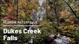 DUKES CREEK FALLS | Georgia Waterfalls | North Georgia | Helen Georgia