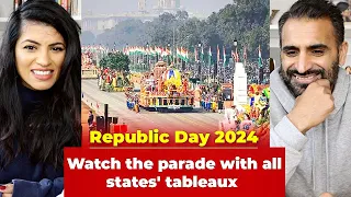 Republic Day 2024: Watch the parade with all states' tableaux REACTION!!