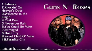 Guns N' Roses Full Album ⭐ Beautiful Songs ⭐ Popular Songs