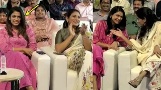 Chiranjeevi's Daughter Sushmita and Sreeja Konidela @ Allu Studios Grand Launch Event | Chiranjeevi