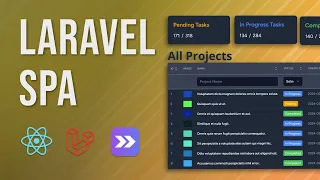 Laravel 11 + React Full Stack App with Inertia - Project Management App