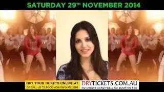 Sunny Leone | Live in Sydney 2014 | Invitation for Sydney Fans