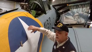 Douglas SBD 3 Dauntless Dive Bomber and Training Deck