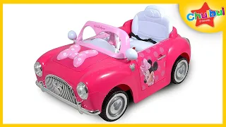 Disney Minnie Mouse Car | Toy Vehicles for Kids | Pink Ride on | Unboxing & Review | Chulbul Channel