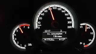 2018 Volkswagen Up! 1.0 ASG Acceleration 0-100 Km/h