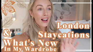 LONDON STAYCATION + WHAT'S NEW IN MY WARDROBE // Fashion Mumblr Vlogs