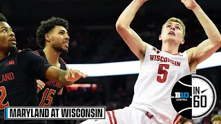 Maryland at Wisconsin | Dec. 6, 2022 | B1G Basketball in 60