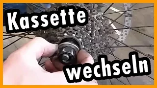 Zahnkranz/Kassette wechseln ohne Kettenpeitsche - ausführlicher Workshop