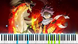 [Fairy Tail: Final Series OP / Opening 23] "Power of the Dream" - lol (Synthesia Piano Tutorial)