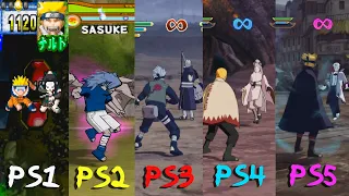Evolution of Naruto Games in Playstation (2003-2023) 4K 60fps
