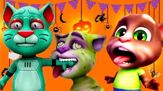 Talking Tom 👻 Invitados Macabros Bienvenidos 🎃 Halloween 2023 🔥 Dibujos Animados en Español
