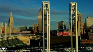 Indians signage at Progressive Field one last time...