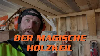 Wie schneidet man Holzkeile mit der Wood-Mizer LT 70 WIDE?  | Auf der Suche nach dem Donnerkeil...