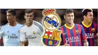 Ronaldo and Bale vs Messi and Neymar