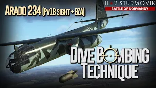 Arado 234 Dive Bombing Technique