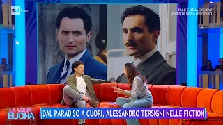 Alessandro Tersigni e la nuova stagione di "Cuori" - La Volta Buona 13/10/2023