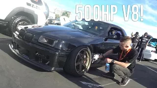 Built BMW E36 Sneaks into SEMA!