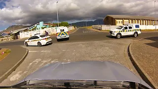 Shots fired! Driving thru most dangerous suburb in Cape Town