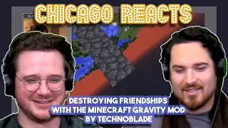 Destroying Friendships with the Minecraft Gravity Mod by Technoblade | Actors React