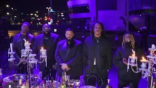 GOD DID grammys 2023 performance DJ khaled, Lil Wayne, Jay Z, John Legend, Fridayy