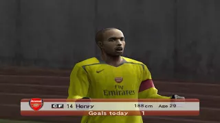 Pro Evolution Soccer 6 - 2006 - Arsenal F.C. VS A.C. Milan (PC)