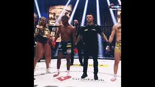 Salahdine Parnasse Champion Intérim des Lightweights du KSW ! #shorts