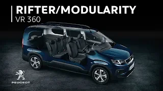 Peugeot Rifter I VR 360 : 7-seat Modularity