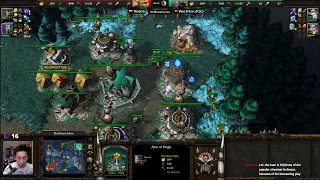 FQQ (HU) vs TiesioG (Orc) - WarCraft 3 - Who needs a meta? Tech swaps FTW - WC3425